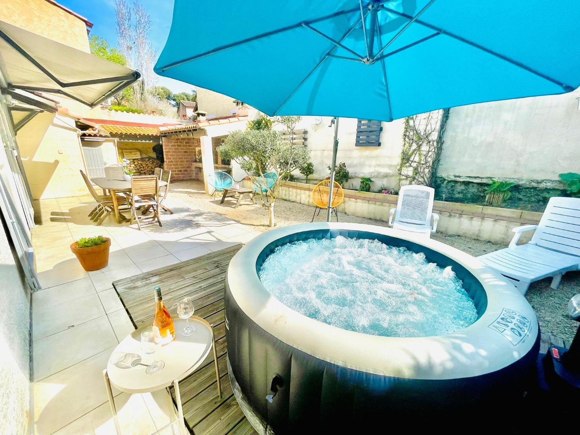Villa Confort Jacuzzi Barbecue Clim Parking Marseille Eksteriør bilde